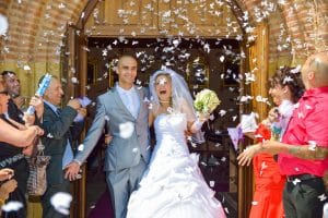 Mariage en Haute-Garonne, église d'Aussonne