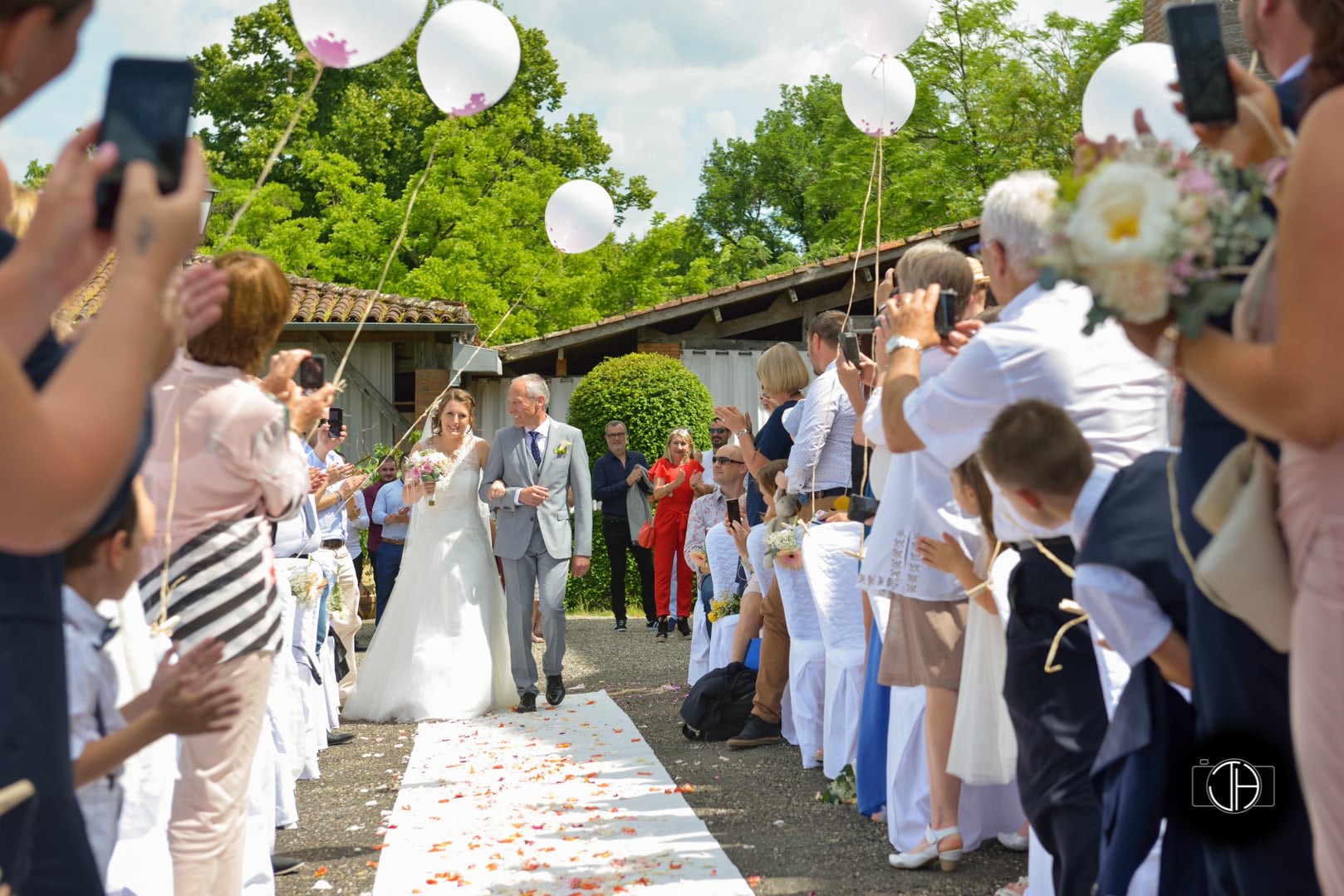 Mariage au Château de Loubejac, cérémonie laïque