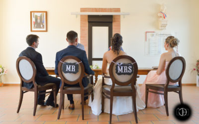 Photographe mariage Occitanie, mairie de Castelmaurou