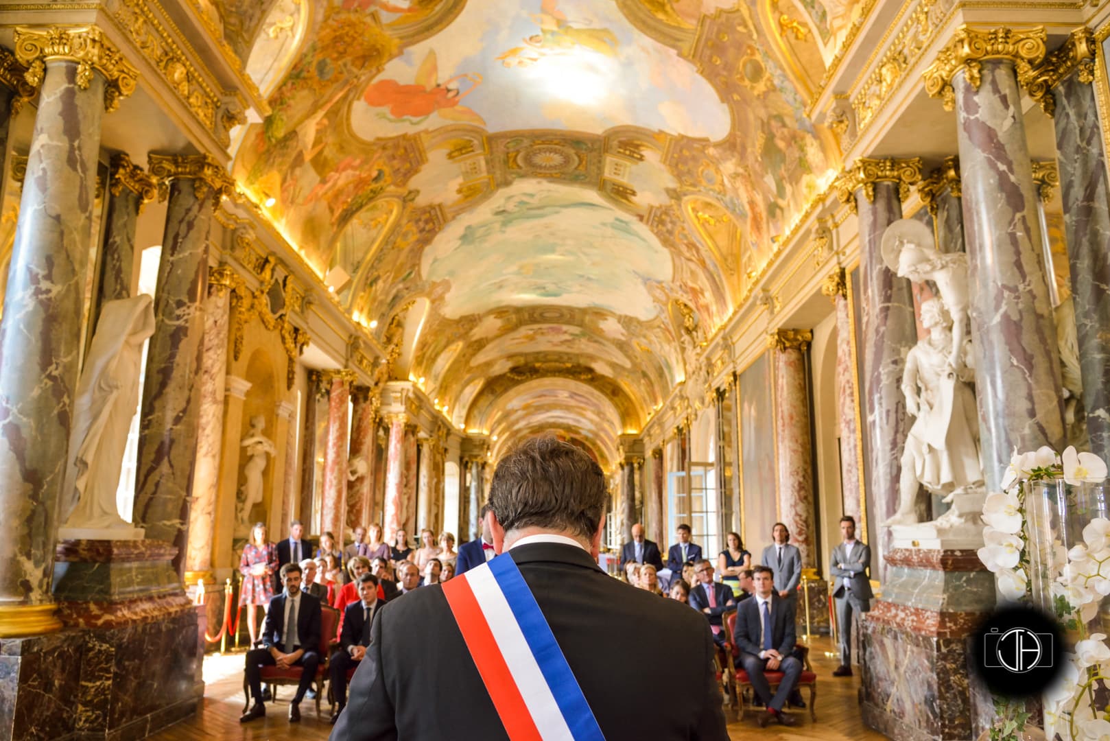 Mariage civil au Capitole de Toulouse, Salle des illustres