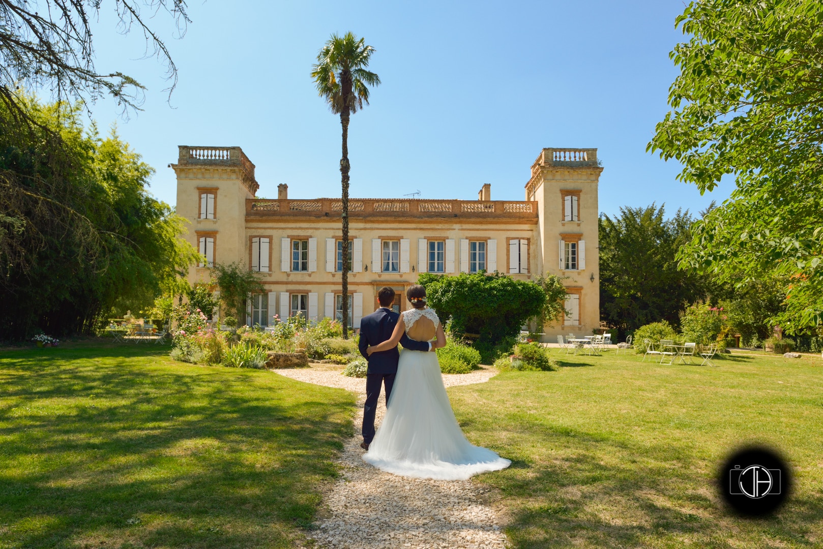 Mariage au Château du Calaoué, Saint Lizier du Planté
