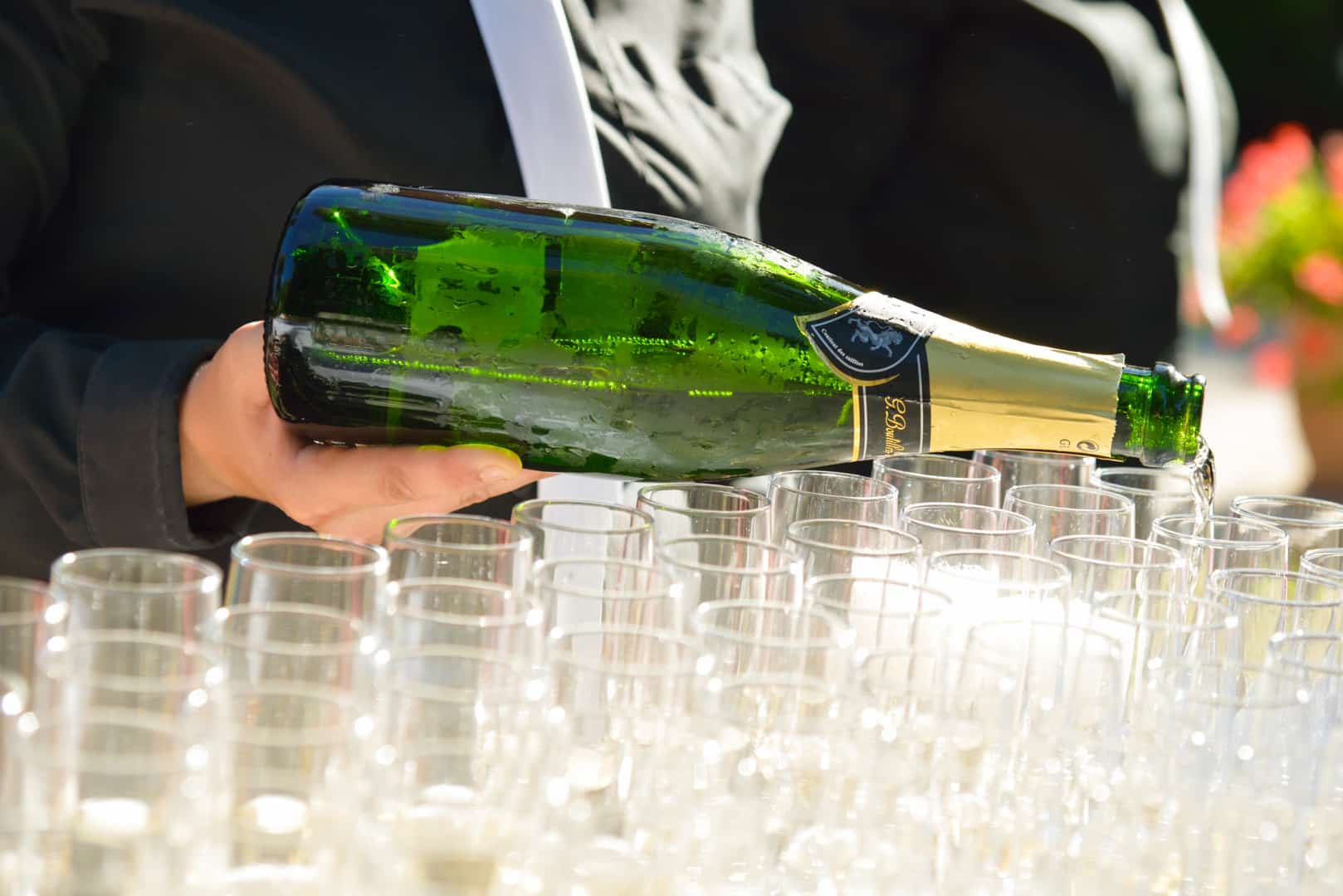 Traiteur mariage Toulouse, Champagne durant le cocktail
