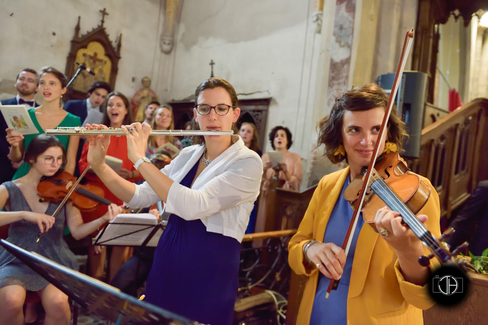 Eglise de Verfeil, Orchestre pour animation messe de mariage