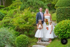 Jardin japonnais à Toulouse, Photo de mariage en centre ville