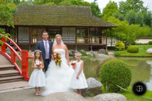 Kiosque du Jardin Japonnais à Toulouse, Photo de mariage