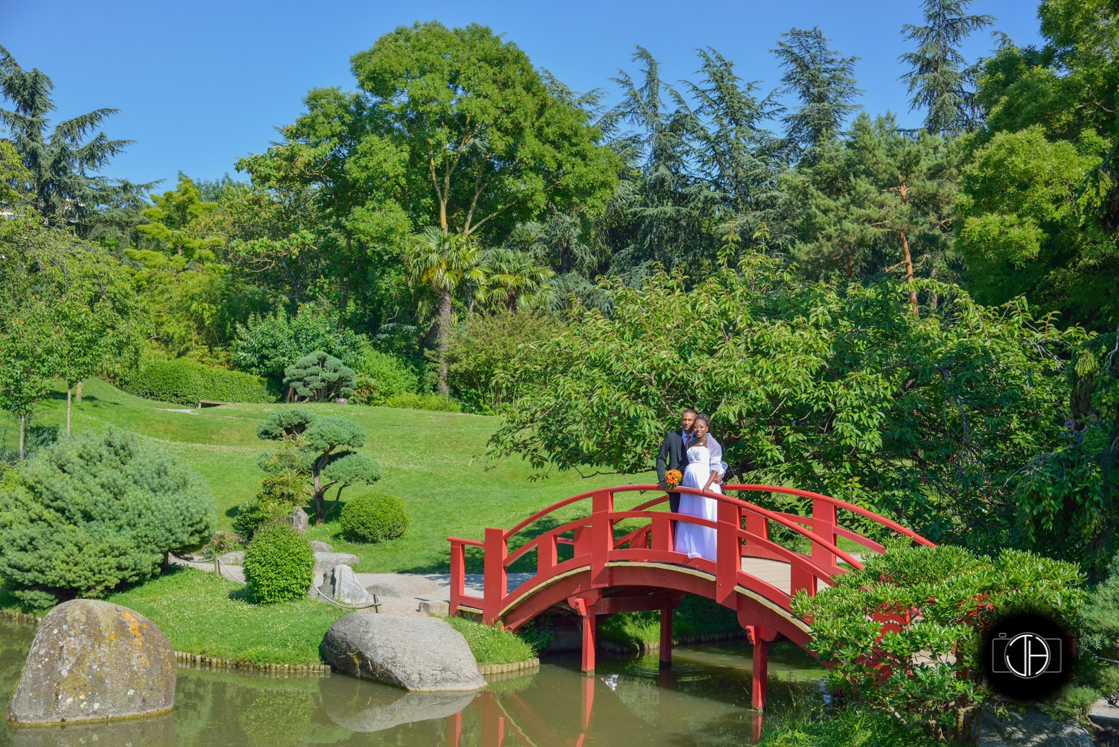 Jardin Japonnais de Toulouse, Photographie de mariage
