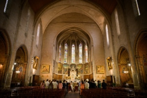 Célébration mariage, Église Saint Michel, Castelnaudary