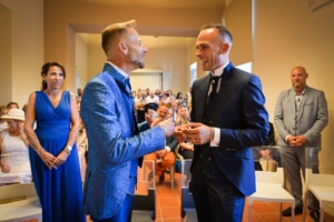 Photographe mariage gay, cérémonie civile, Mairie