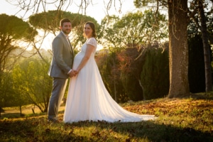 Photographie mariage soleil couchant, Photographe Toulouse